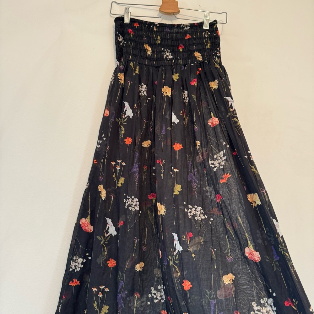 Lisa Says Gah Sheer Abigail Skirt Wildflower - Picture 8 of 11